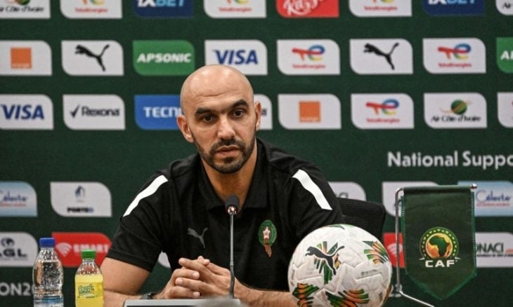 مدرب المنتخب المغربي، وليد الركراكي