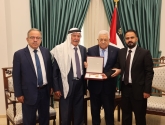 الرئيس يمنح الراحل سعد جمال المجالي نجمة الاستحقاق من وسام دولة فلسطين