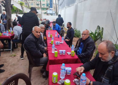 جبهة التحرير الفلسطينية تقيم مأدبة إفطار بمناسبة انطلاقتها