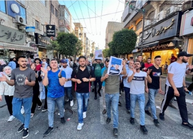 رام الله: وقفة دعم وإسناد للمعتقلين المضربين عن الطعام عواودة وريان