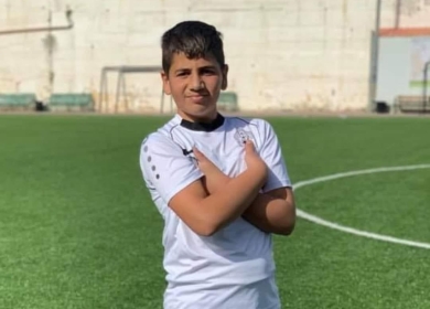 الرجوب يستنكر جريمة اعدام الاحتلال للاعب زيد غنيم