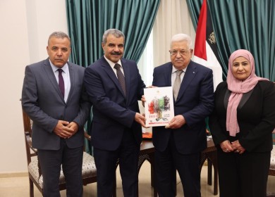 الرئيس يتسلم التقرير السنوي لديوان الرقابة المالية والإدارية