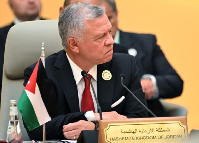 العاهل الأردني: لا أمن ولا استقرار في المنطقة دون حل يضمن قيام الدولة الفلسطينية المستقلة