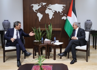 رئيس الوزراء يستقبل المدير العام للتعاون الدولي الإيطالي