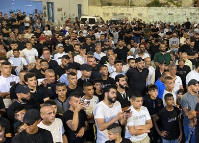 مهرجان تأبين لستة شهداء في جنين