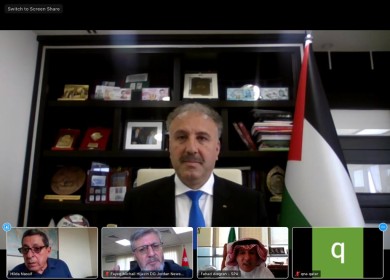 الوزير عساف يترأس اجتماعا للجنة تطوير اتحاد وكالات الأنباء العربية (فانا)