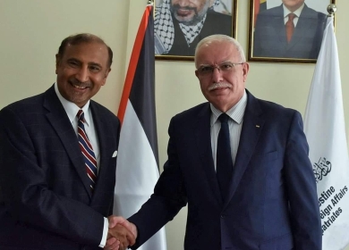 المالكي يلتقي مدير مركز الأمم المتحدة لمكافحة الإرهاب