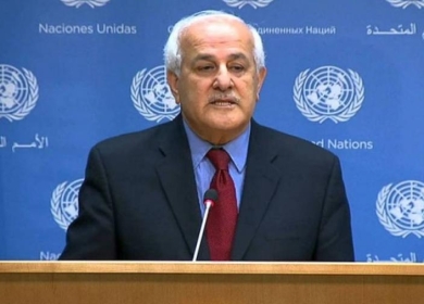 منصور: رسالة من دولة فلسطين لمجلس الأمن بشأن مجزرة نابلس