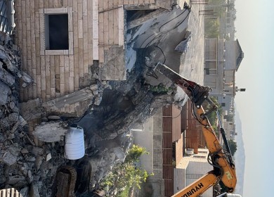 الاحتلال يهدم منزلا قيد الإنشاء شرق أريحا