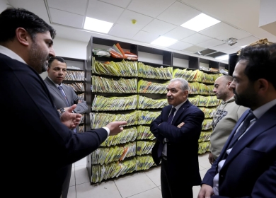 اشتيه يزور مجلس القضاء الأعلى ويبحث احتياجات السلطة القضائية