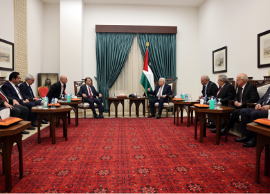 الرئيس يستقبل رئيس وأعضاء المحكمة الدستورية التركية