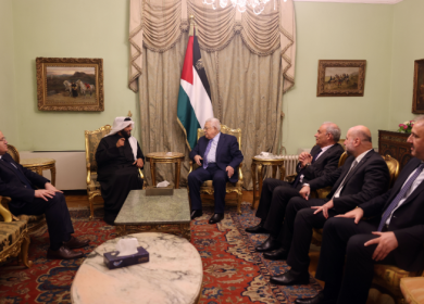 الرئيس يستقبل رئيس مجلس أمناء الصناديق الإنسانية بمنظمة التعاون الإسلامي