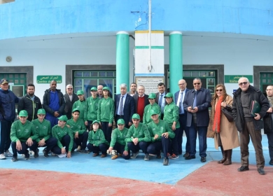 مجدلاني يطلع على خدمات المؤسسات العاملة في القطاع الاجتماعي في المغرب