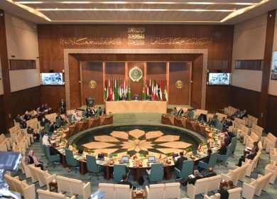 مجلس الجامعة العربية يدين العدوان والمجازر الإسرائيلية ويرحب بإحالة منظومة الاحتلال إلى "العدل الدولية"