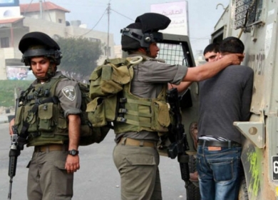 الاحتلال يعتقل خمسة مواطنين من جنين