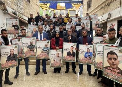 طولكرم: وقفة دعم وإسناد مع الأسرى في سجون الاحتلال