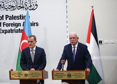 خلال مؤتمر صحفي مع المالكي... وزير خارجية أذربيجان يؤكد افتتاح مكتب تمثيل قريبا في فلسطين