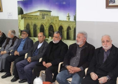 مهرجان تأبيني حاشد للشهيد الحاج سهيل محمود شبايطة في عين الحلوة