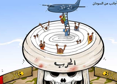 إجلاء الأجانب من السودان ...