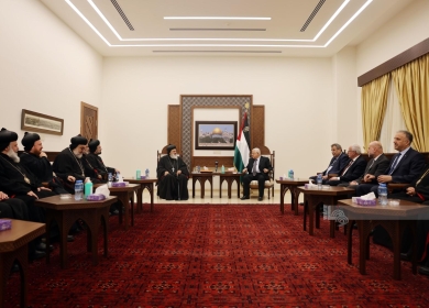 الرئيس يستقبل بطريرك انطاكيا وسائر المشرق للسريان الأرثوذكس