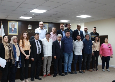مجدلاني يبحث مع وفد من رؤساء بلديات التشيلي سبل التعاون المشترك