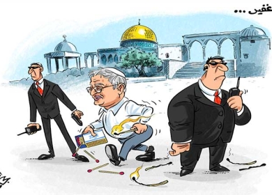 بن غفير يقتحم الاقصى ....