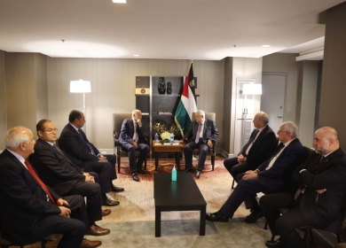 الرئيس يستقبل الأمين العام لجامعة الدول العربية