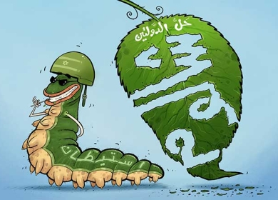 حل الدولتين ...