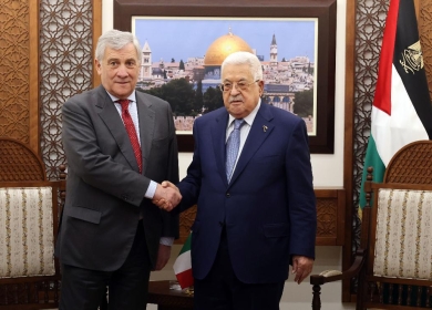 الرئيس يستقبل وزير خارجية إيطاليا