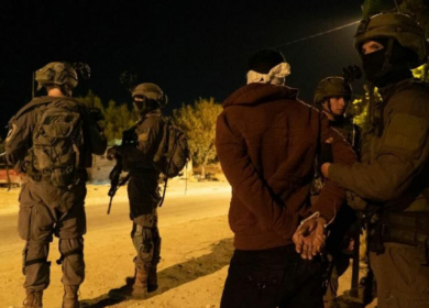 قوات الاحتلال تعتقل 5 شبان خلال مواجهات في بيتا جنوب نابلس