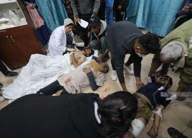 شهداء وجرحى في غارات إسرائيلية على غزة والنصيرات