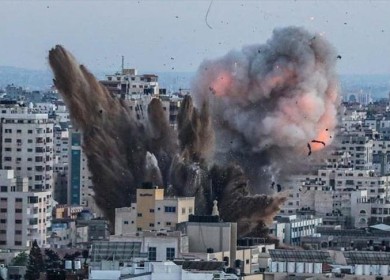 في اليوم الـ208 من العدوان على غزة: شهداء ومصابون في غارات متفرقة على القطاع