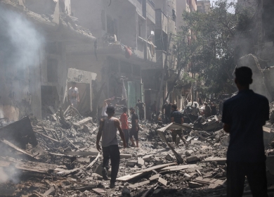 210 شهداء و400 مصاب حصيلة مجزرة الاحتلال في المحافظة الوسطى خاصة مخيم النصيرات