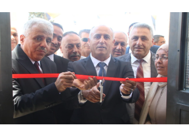 برهم يفتتح مدرستين في قباطية جنوب جنين