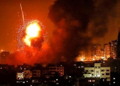 4 شهداء وعدد من الجرحى إثر قصف إسرائيلي على حي الشيخ رضوان شمال مدينة غزة