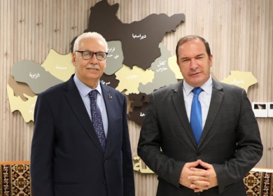 أبو رمضان وكميل يبحثان تعزيز القطاع الصحي في محافظة سلفيت