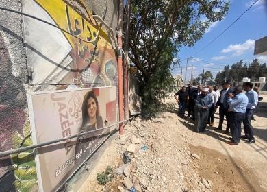 وزير الأوقاف يطلع على آثار عدوان الاحتلال على جنين ومخيمها