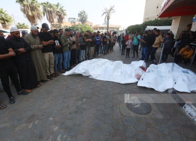 شهداء في قصف خيام نازحين وعدة مواقع في قطاع غزة