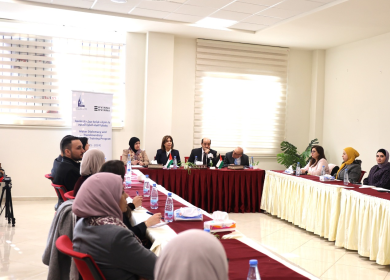 وزيرة شؤون المرأة: نسعى إلى إشراك النساء في الجهود الوطنية التي تهدف إلى حماية الموارد الفلسطينية