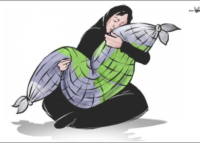 عيد الأم في غزة ..
