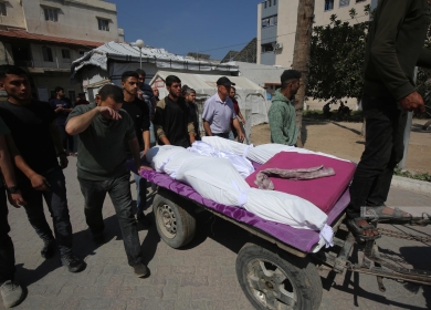 82 شهيدا جراء قصف الاحتلال المتواصل على قطاع غزة منذ فجر اليوم