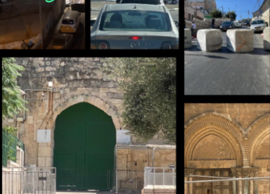 لليوم الخامس: الاحتلال يواصل اغلاق المسجد الأقصى وكنيسة القيامة ويصيب خمسة مواطنين بالرصاص