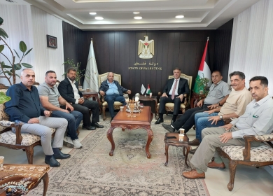 الوزير عساف يستقبل وفدا من القوى الوطنية والإسلامية ومؤسسات الأسرى