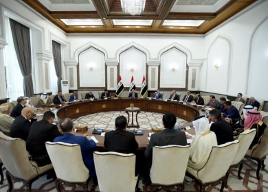 الرئيس العراقي يؤكد موقف بلاده الثابت في دعم حق شعبنا في تقرير مصيره