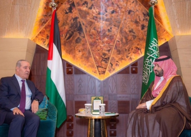 الشيخ يلتقي ولي العهد السعودي