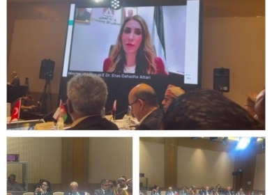 العطاري تشارك في اجتماع رفيع المستوى في أذربيجان حول استراتيجيات العمل والتشغيل
