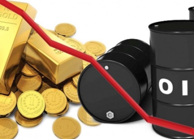 ارتفاع أسعار النفط وتراجع الذهب عالميا