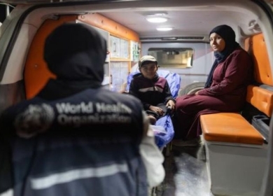الصحة العالمية تجلي 41 مريضا من غزة