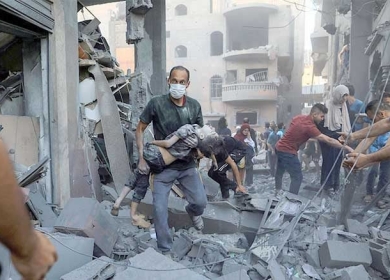 ليلة دامية في قطاع غزة: مجازر الاحتلال ترفع حصيلة الشهداء إلى 91 شهيدًا