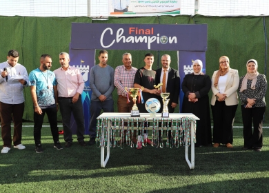 "التربية" تفتتح باكورة النشاطات الرياضية للفصل الأول لكرة القدم